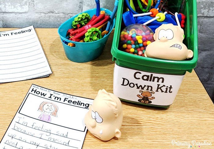Calm Down Kit for Kids & Activities