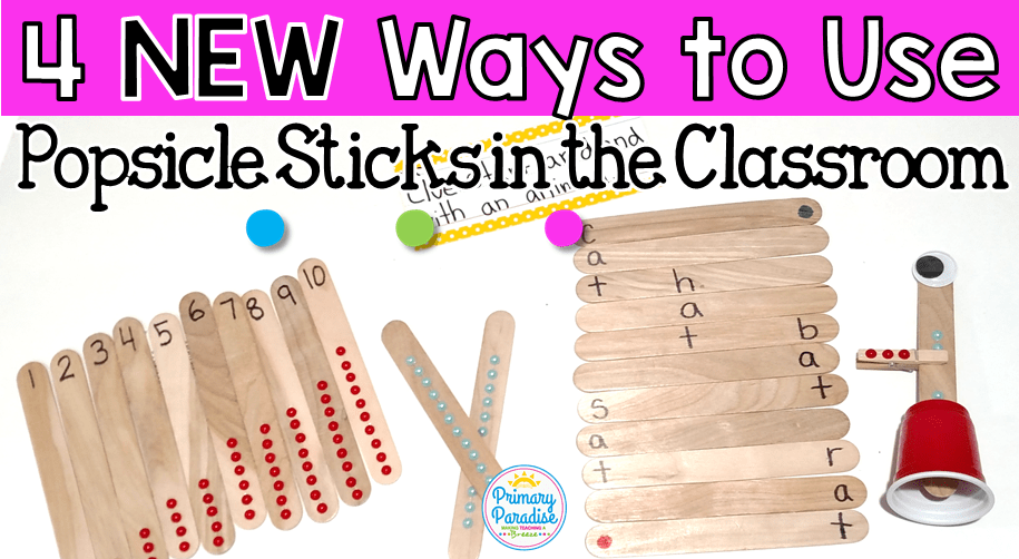 6 Popsicle Stick Math Activities (Hands-on Learning for Math