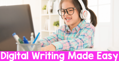 Digital Writing Made Easy for K-2: A Year Long Writing Curriculum