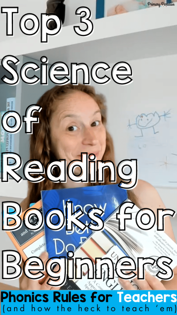 top 3 science of reading books for beginners