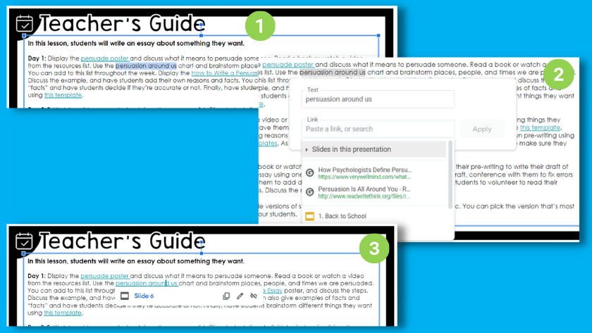 How To Add Hyperlinks In Google Slides