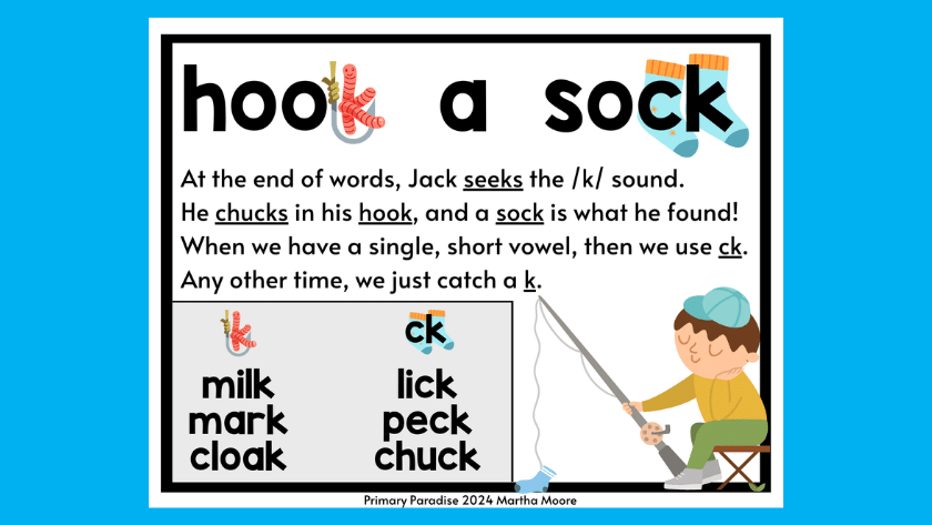 hook a sock poster for k vs ck