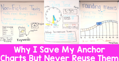 Why I Save My Anchor Charts But Never Reuse Them