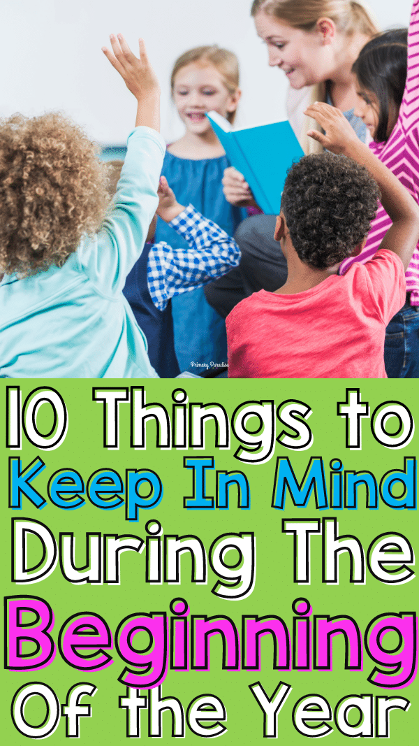 5 Things Keep In Mind At The Beginning Of The School Year