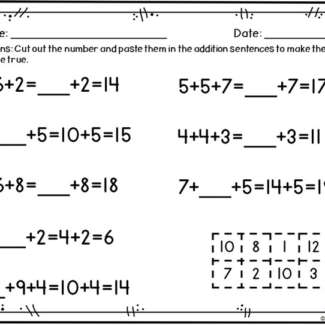 Fact Families, Make Ten, Doubles: Commutative & Associative 1.OA.B.3