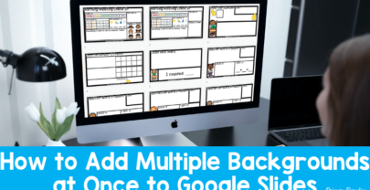 How to Add Multiple Backgrounds at Once to Google Slides