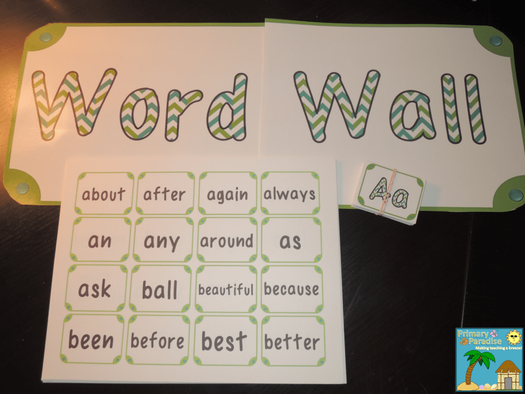 Fabulous Word Wall