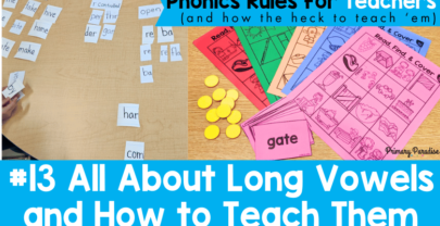 All About Long Vowel and How to Teach Them