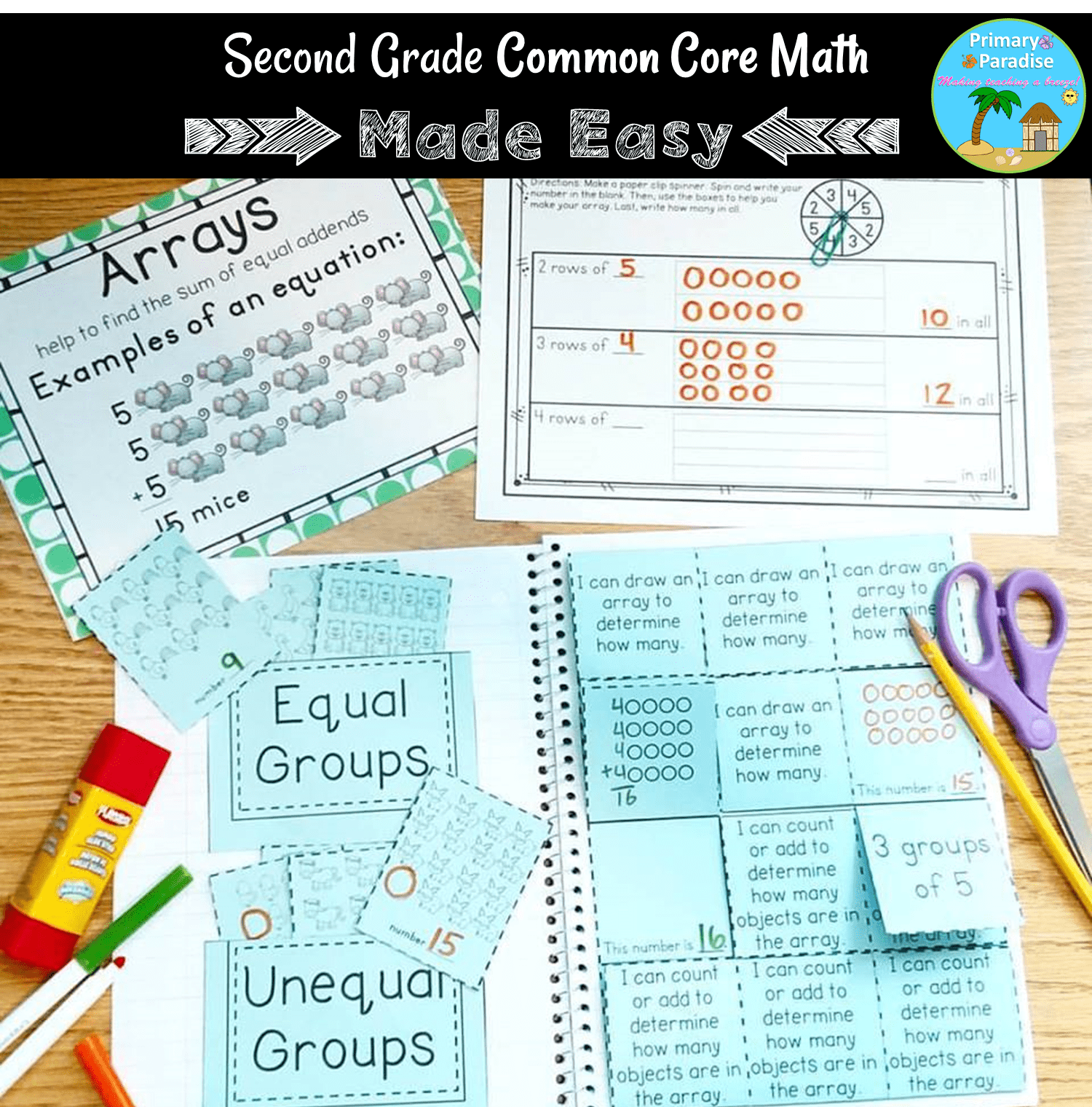 Common Core Math For Second Grade Worksheets