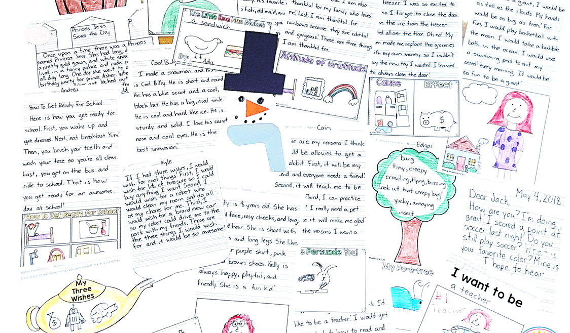 Writing instruction in lower elementary can be a frustrating experience for teachers and students. Learn how to take the guesswork out of writing instruction in your Kindergarten, First, and Second Grade classroom.