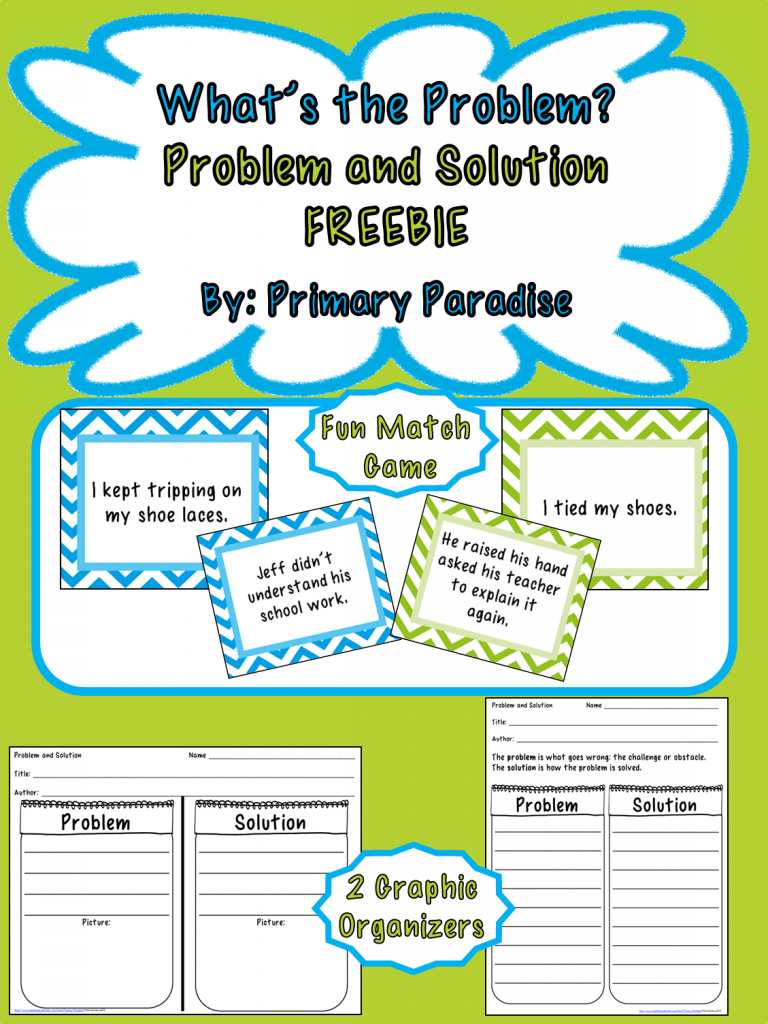 teaching problem and solution 5th grade