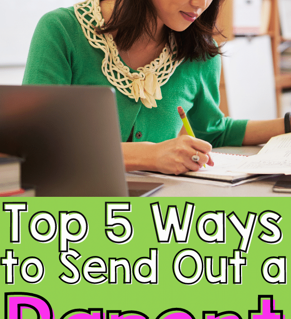 Pin It Top 5 Ways to Send A Weekly Classroom Newsletter