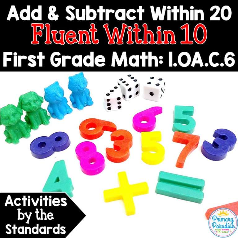 Add And Subtract Within 20