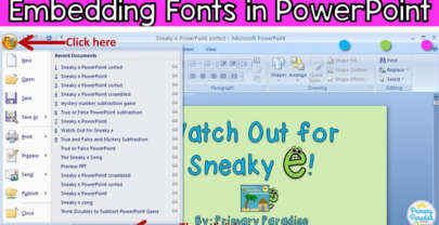 Embedding a Font in PowerPoint: Tricks of the Trade