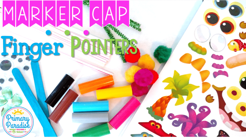 DIY: Marker Cap Finger Pointers