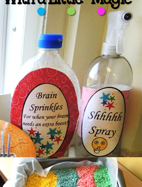 Use a little "magic" in the form of brain sprinkles to encourage your students with the fun and easy DIY tip.