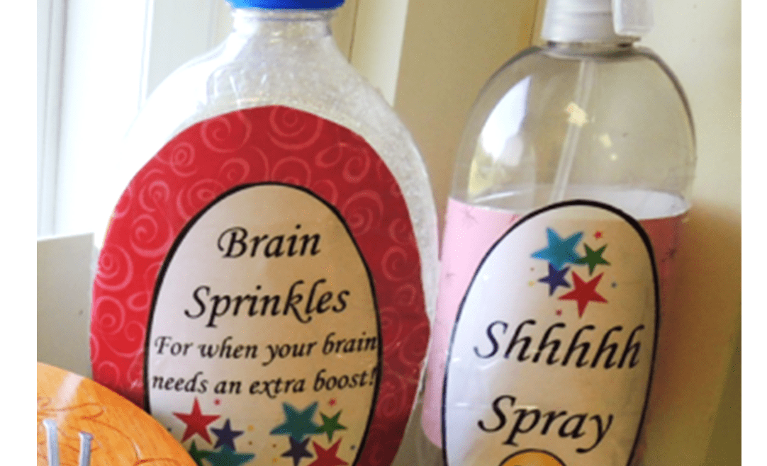 Use a little "magic" in the form of brain sprinkles to encourage your students with the fun and easy DIY tip.